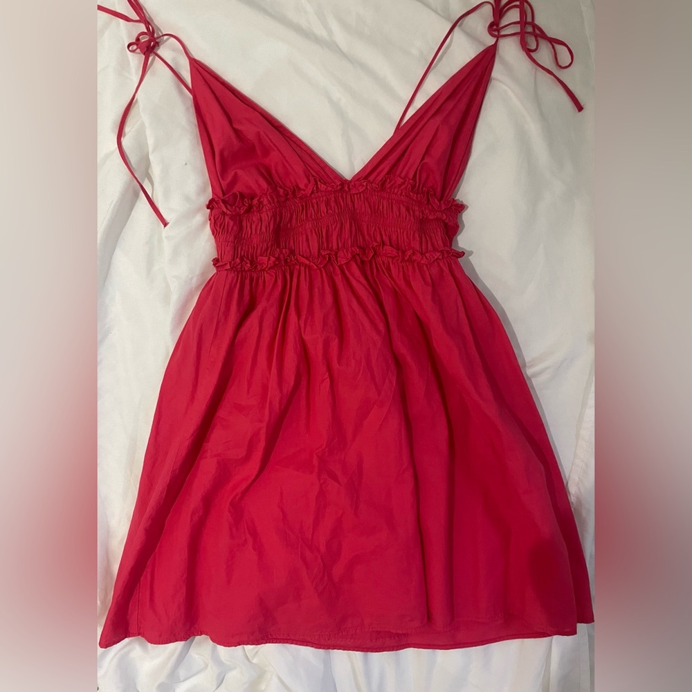 ZARA HOT PINK MINI DRESS